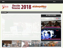 Tablet Screenshot of cuartodeguerraelectoral.com